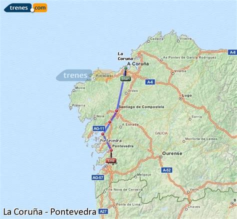 corua a pontevedra|La Coruña → Pontevedra: precios y horarios